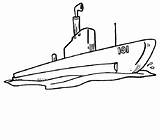 Submarines sketch template