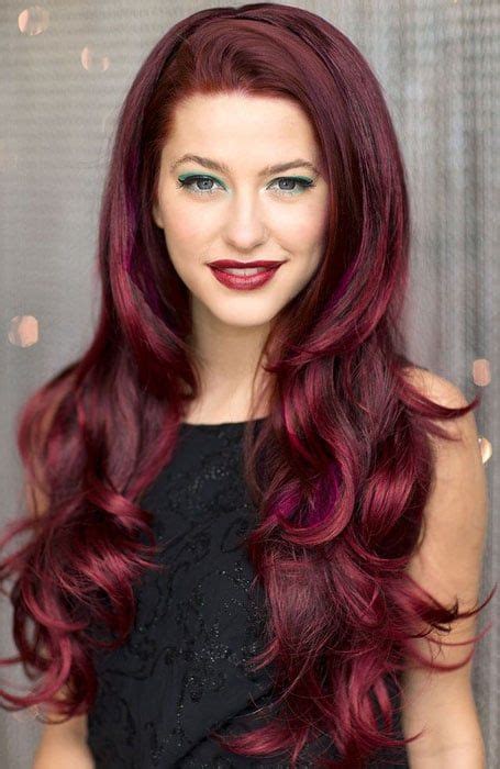50 hottest red hair color ideas to try wine hair wine hair color