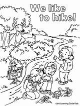 Coloring Pages Summer Camping Printable Fun Hiking Preschool Hikers Scout Kids Sheets Friends Scouts Template Choose Board Cub School Print sketch template