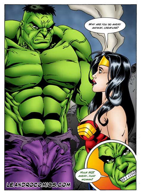 hulk fucking wonder woman porn comics