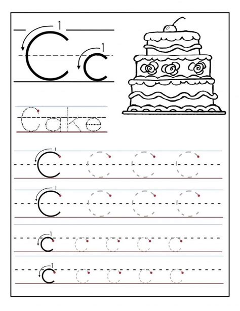 trace  letter  preschool preschool worksheets letter  preschool