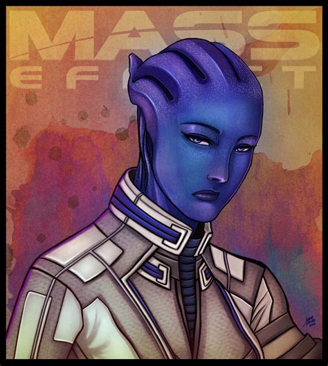 Mass Effect Liara T Soni By Lux Rocha On Deviantart