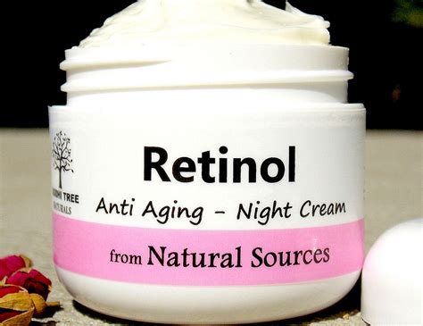 retinol night cream anti aging cream retinol cream