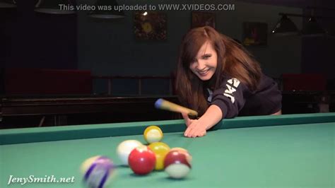 Jeny Smith Playing Pool Hqporner