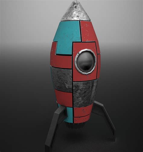 artstation homemade rocket