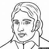 Crockett Davy Coloring Pages Thecolor Man Choose Board Color sketch template