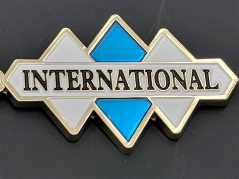 international trucks triple diamond logo emblem keychainsj etsy