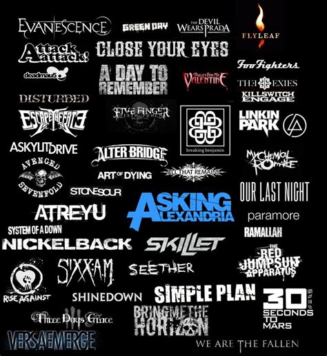 just some of my fav bands by wolvesrock520 on deviantart