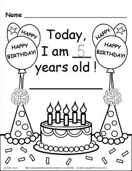 birthday photo pages coloring pages poster bundle tpt
