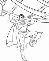 Coloring Superman Print Printable Man Topcoloringpages Sheet Boys sketch template
