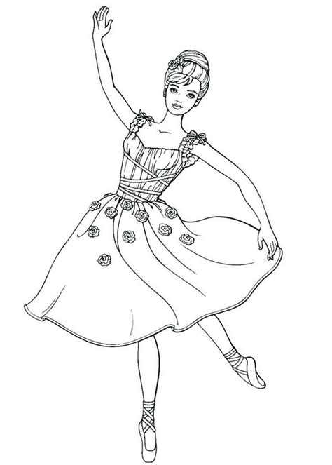 cute ballerina coloring pages ideas   daughter