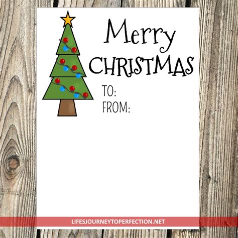 lifes journey  perfection christmas gift card holder printables