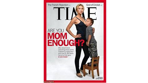 time magazine cover shows mother breastfeeding 3 year old the globe