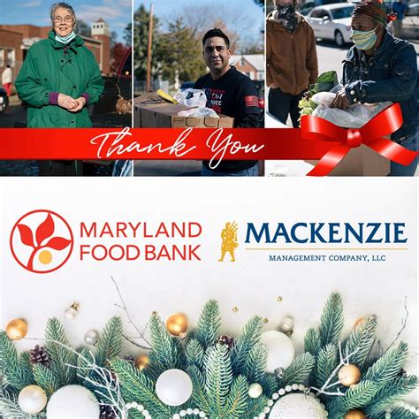 Mackenzie Arranges 35 000 Donation To The Maryland Food Bank