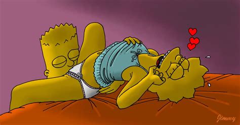 rule 34 bart simpson color cunnilingus female heart human human only