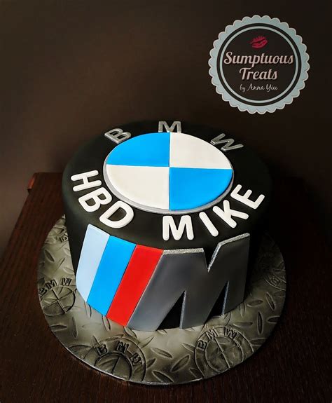Bmw M3 Badge Birthday Cake ~ Custom Made To Order Cakes ~ Edible Art