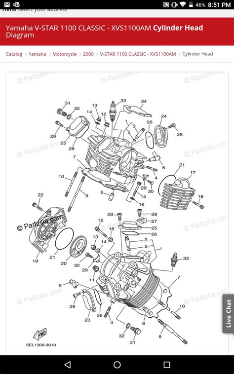 yamaha  star  engine diagram good source  purchase valve cover gasket yamaha starbike