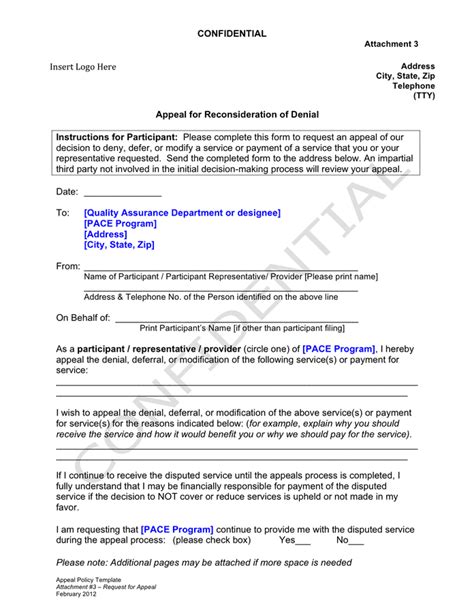 appeal letter sample   documents   word  excel