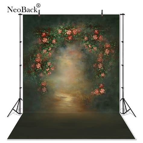 buy thin vinyl indoor vintage classic photo wedding floral photography backdrop