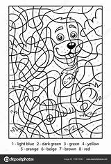 Magique Chien Nummer Cm1 Hond Coloriages Magiques Chiffres Chiffre Assis Adulte Numéro Volwassenen Tableau Colorier Difficile Zahlen Numéroté Escargot Puppy sketch template