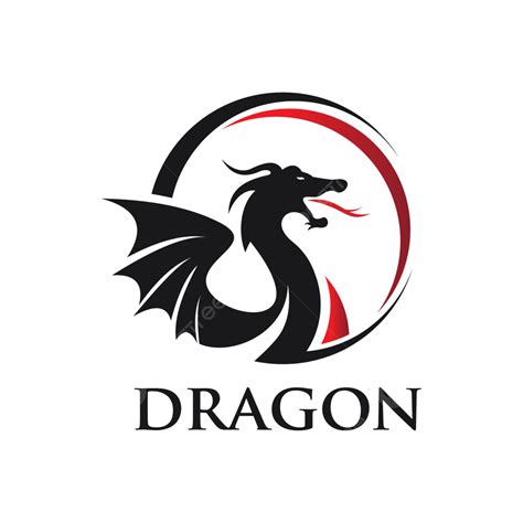 red dragon logo template   pngtree