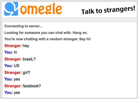 Chat With Strangers On Omegle Popsugar Tech