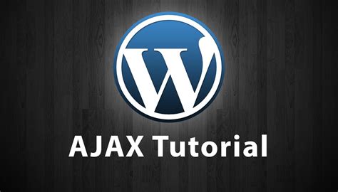 wordpress ajax tutorial youtube