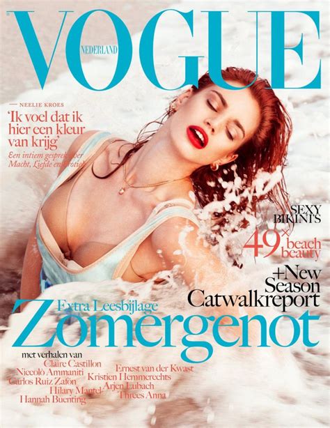 Rianne Ten Haken Catches Waves For Vogue Netherlands’ July
