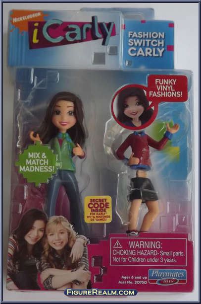 Carly Fashion Switch Icarly Dolls Playmates Action Figure