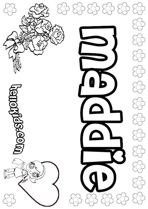 maddie coloring pages hellokidscom
