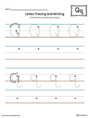 letter  tracing  writing printable worksheet color