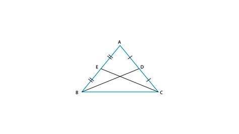 Abc Is An Isosceles Triangle With Ab Ac And Bd And Ce Are Its Two