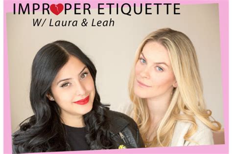 laura stylez and leah mcsweeney kick off improper etiquette podcast the snobette