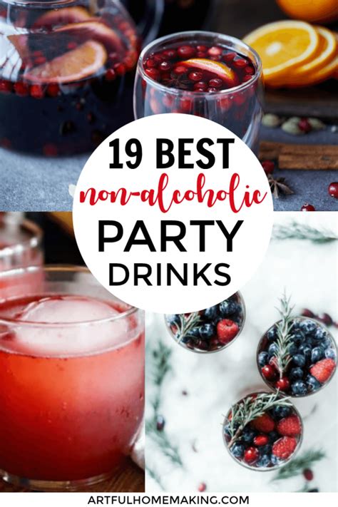 19 Best Non Alcoholic Party Drinks Artful Homemaking