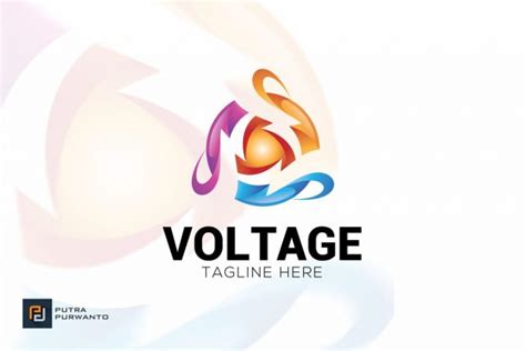 voltage logo template