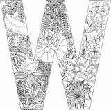 Letter Coloring Pages Alphabet Printable Plants Supercoloring Letters Sheets Crafts Animals Puzzle Nature Gif Categories sketch template