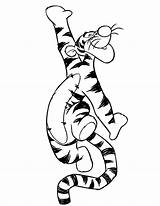 Tigger Coloring Pages Printable Color Disney Print Pooh Clipart Winnie Bouncing Comments Colouring Library Choose Board Drawing Coloringhome sketch template