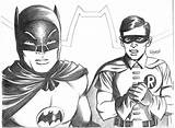 Batman Robin Coloring Sketch Pages Real West Adam Deviantart 2008 Lostonwallace Popular Carousel 1960s Wallpaper Classic Color Loston Quinn Harley sketch template