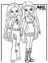 Coloring Moxie Pages Girlz Girls Print Moxi Popular Colouring Timeless Miracle sketch template