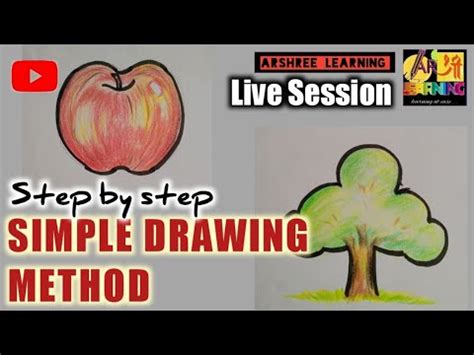 simple drawing methods step  step   draw easily youtube
