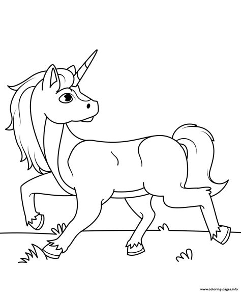 young unicorn coloring page coloring page printable