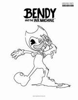 Bendy Beast Dabing Batim Fnaf Kidsworksheetfun Kleurplaten Witch Colorir Dibujar Freddy sketch template