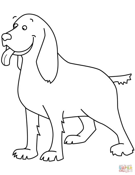 beagle dog coloring pages  getcoloringscom  printable