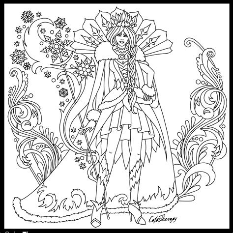 snow queen coloring page summer coloring pages flower coloring pages