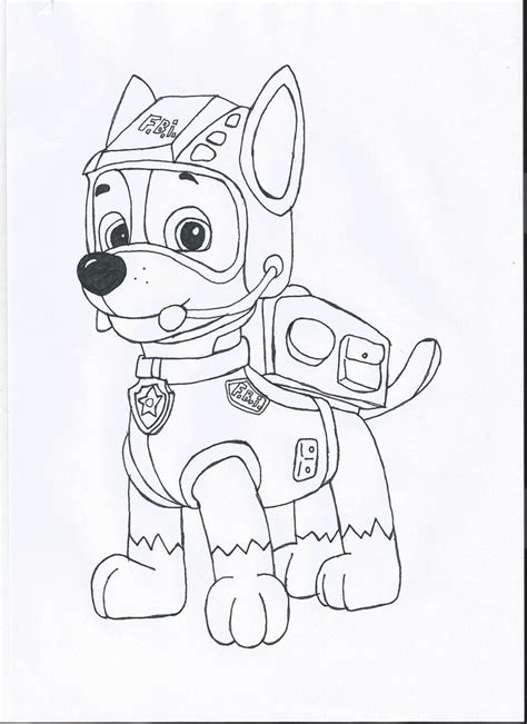 chase paw patrol drawing  paintingvalleycom explore collection