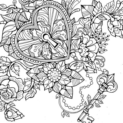 adult coloring pages images  pinterest coloring books