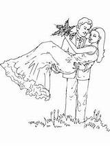 Wedding Thema Bruiloft Kleuters Preschool Mariage Coloring Voor Kleurplaat Trouwen sketch template