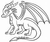 Dragon Drawing Easy Drawings Cool Dragons Draw Simple Cartoon Cute Coloring Step Pages Animal Sketch Head Sketches sketch template