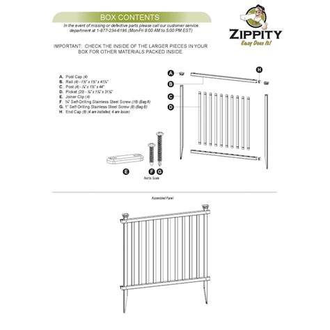 Zippity Outdoor Products 2 Pack 3 Ft H X 3 5 Ft W White Vinyl Spaced