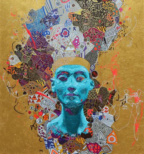Artist Pays Homage To Queen Nefertiti In Exhibition